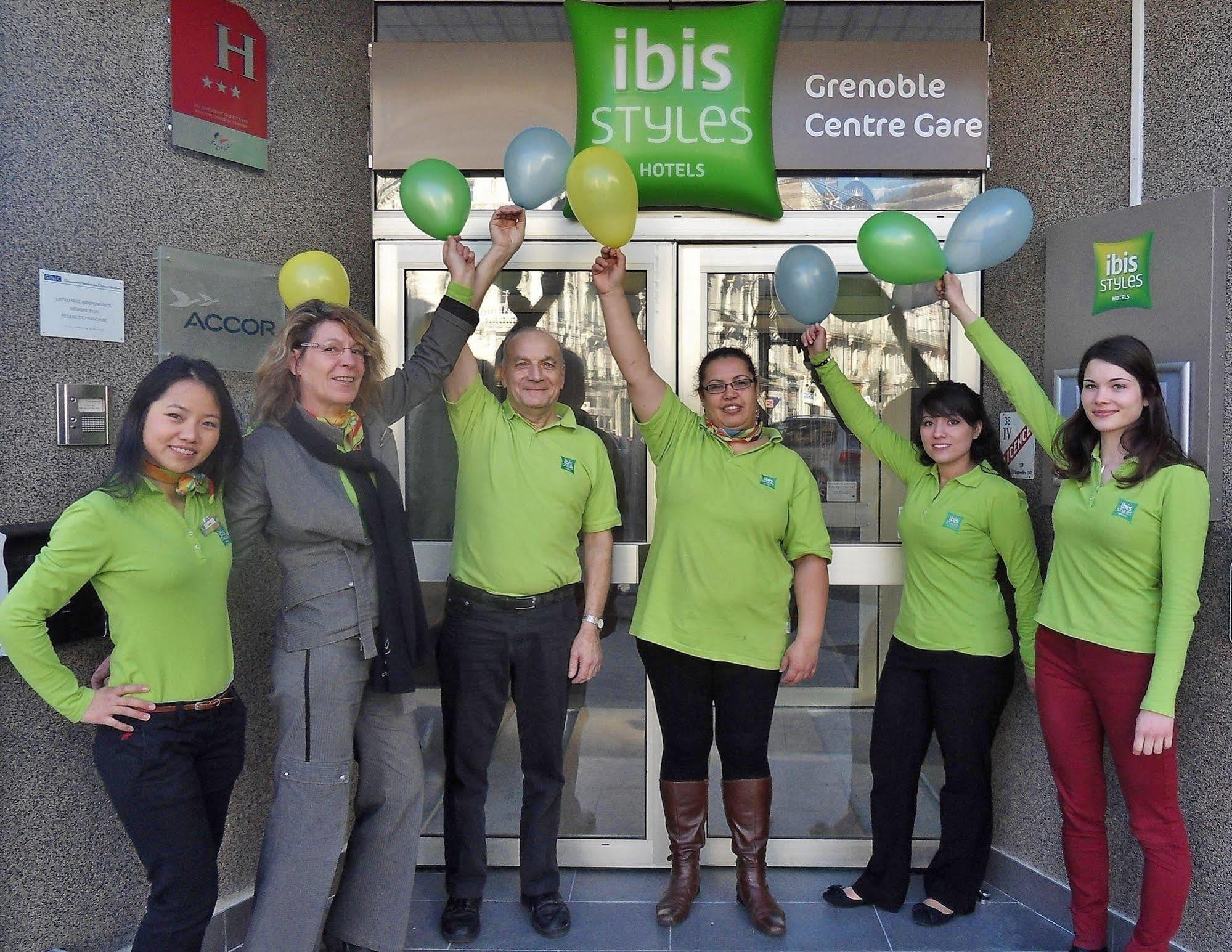 Отель Ibis Styles Grenoble Centre Gare Экстерьер фото